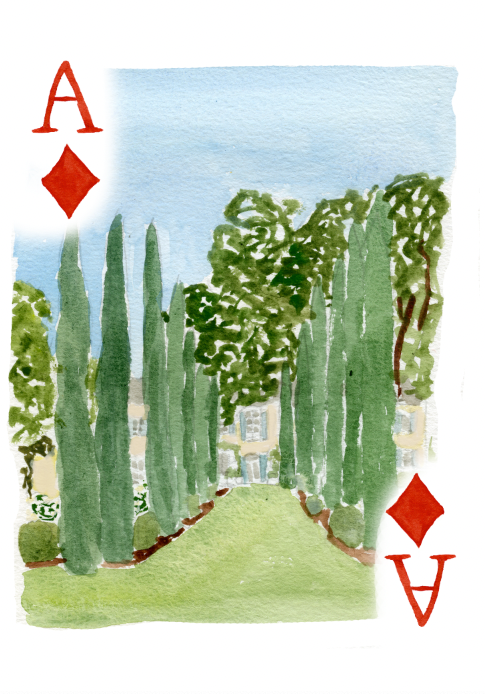 Le Mas des Poiriers Playing Cards