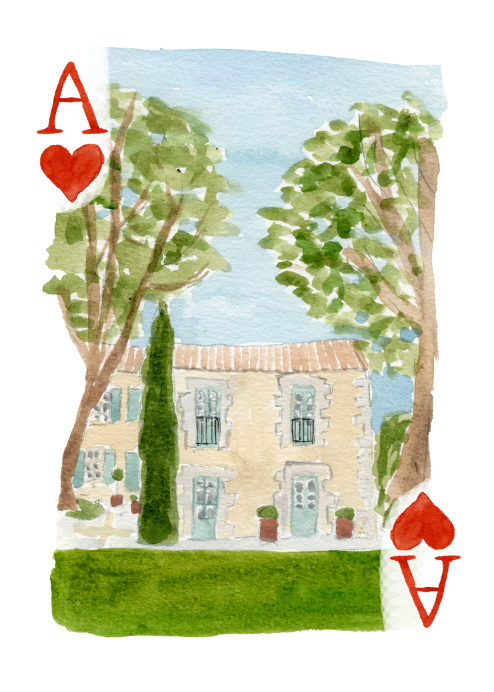 Le Mas des Poiriers Playing Cards