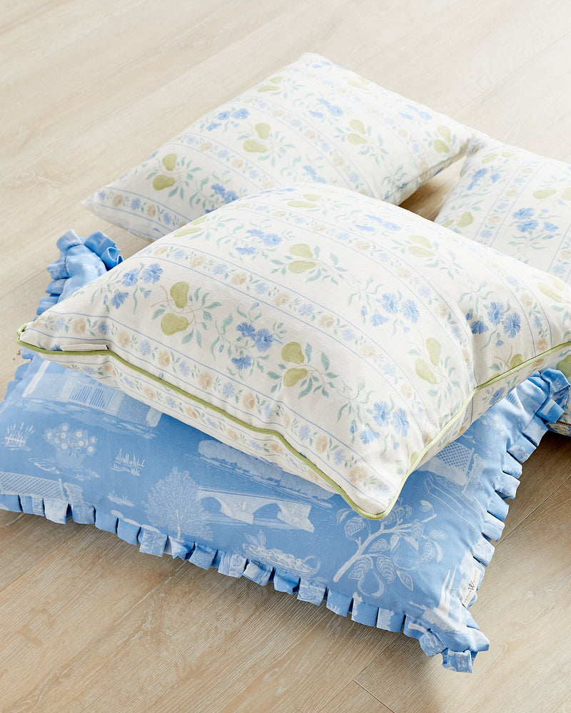 CW x Provence Poiriers - Provence Poiriers Pillow with Citron Piping