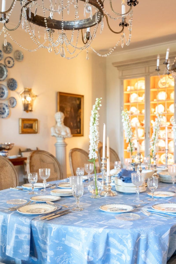 CW x Provence Poiriers - Bluet Provence Toile Tablecloth