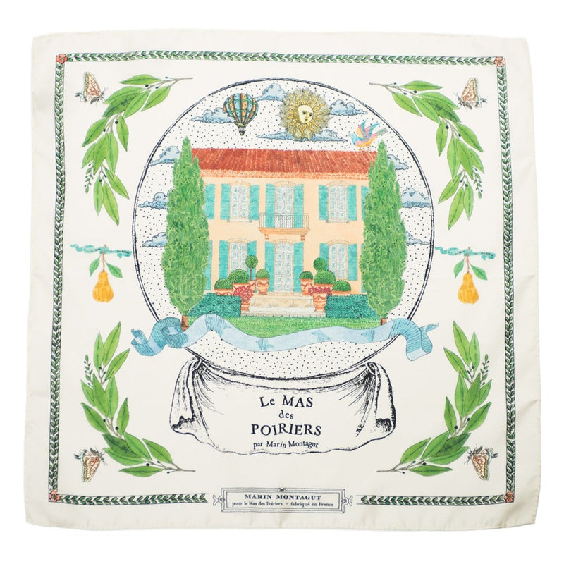 Marin Montagut x Provence Poiriers: MAS DES POIRERS OLIVIERS | Small Scarf
